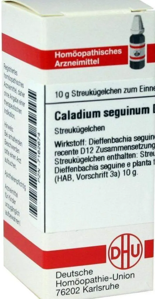 Dhu Caladium Seguinum D12 10 G Globuli