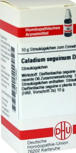 Dhu Caladium Seguinum D6 Globuli