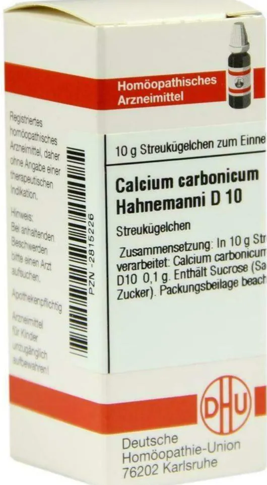 Dhu Calcium Carbonicum Hahnemanni D10 Globuli