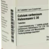 Dhu Calcium Carbonicum Hahnemanni C30 80 Tabletten