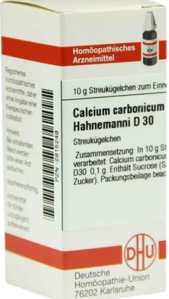 Dhu Calcium Carbonicum Hahnemanni D30 10 G Globuli