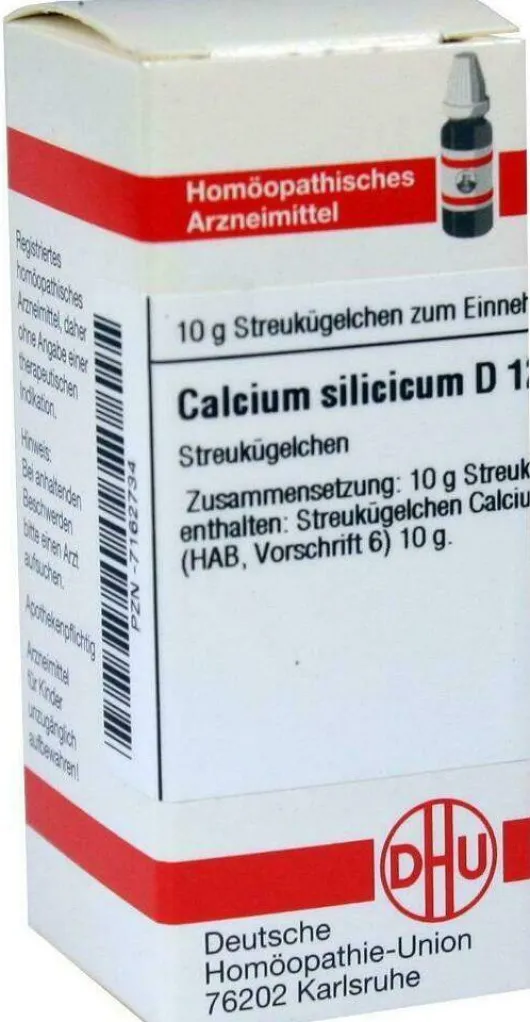 Dhu Calcium Silicium D12 Globuli 10g