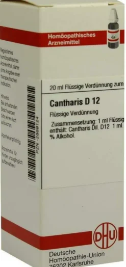 Dhu Cantharis D12 20 ml Dilution