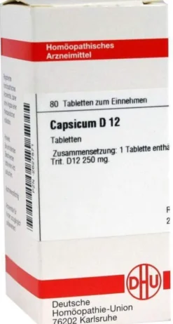 Dhu Capsicum D12 Tabletten