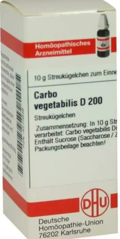 Dhu Carbo Vegetabilis D200 Globuli