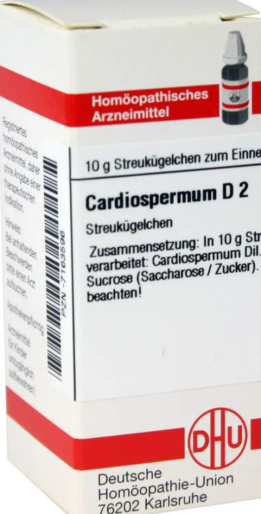 Dhu Cardiospermum D2 10 G Globuli
