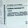 Dhu Carduus Marianus D4 80 Tabletten