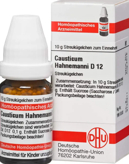 Dhu Causticum Hahnemanni D12 10g Globuli