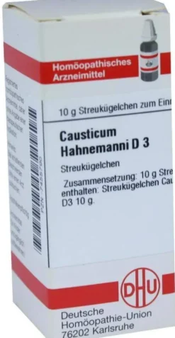 Dhu Causticum Hahnemanni D3 Globuli