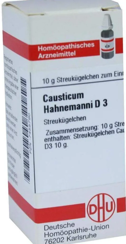 Dhu Causticum Hahnemanni D3 Globuli