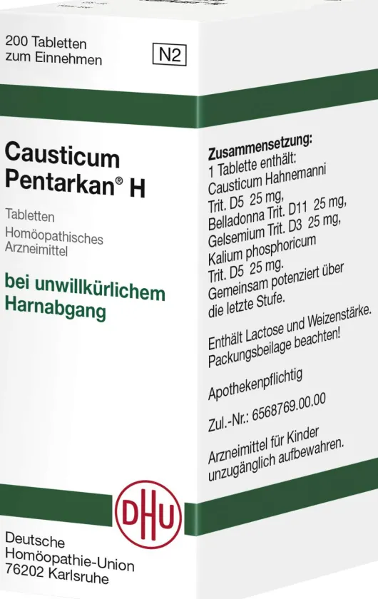 Dhu Causticum Pentarkan H 200 Tabletten