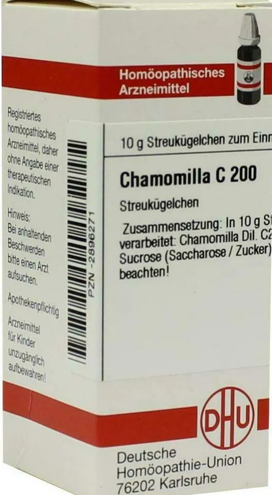 Dhu Chamomilla C200 Globuli