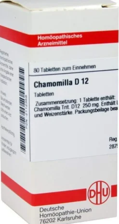 Dhu Chamomilla D12 80 Tabletten