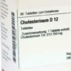 Dhu Cholesterinum D12 Tabletten 80 Tabletten