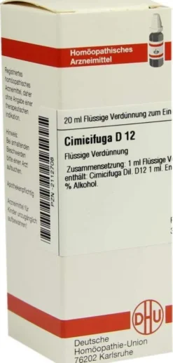 Dhu Cimicifuga D12 Dilution