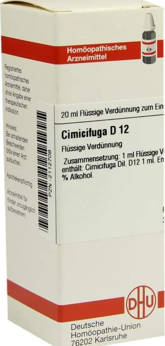 Dhu Cimicifuga D12 Dilution