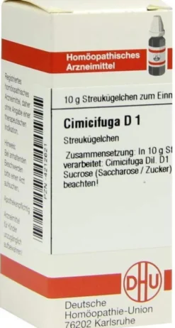 Dhu Cimicifuga D1 Globuli