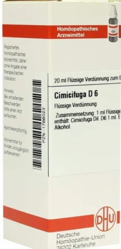 Dhu Cimicifuga D6 20 ml Dilution