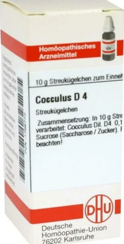 Dhu Cocculus D4 10 G Globuli
