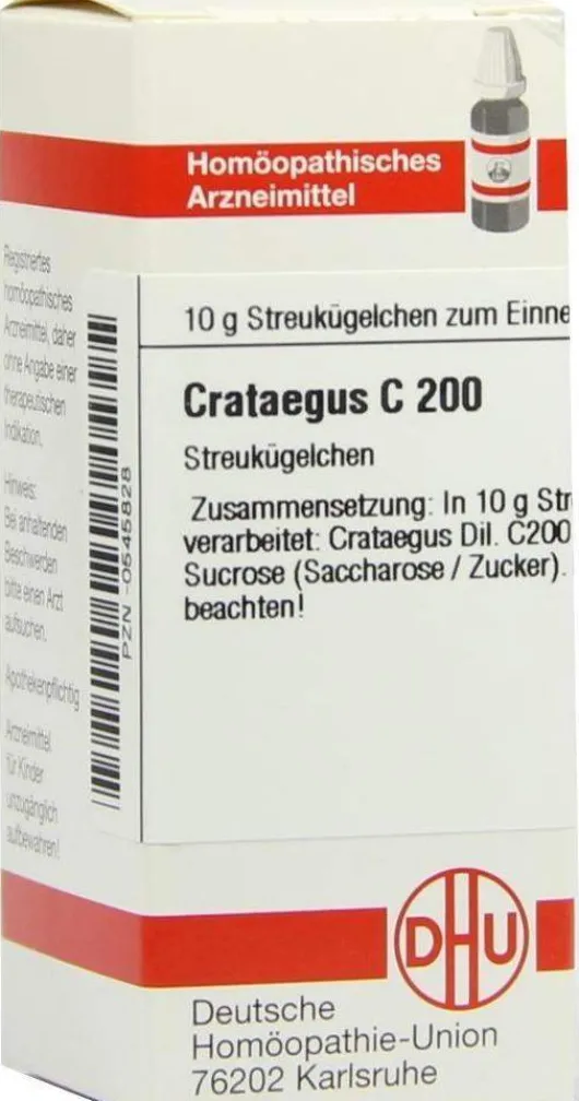Dhu Crataegus C200 Globuli
