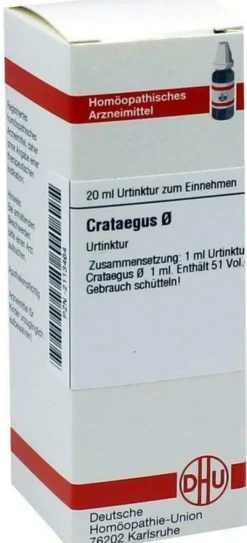 Dhu Crataegus Urtinktur 20 ml Dilution