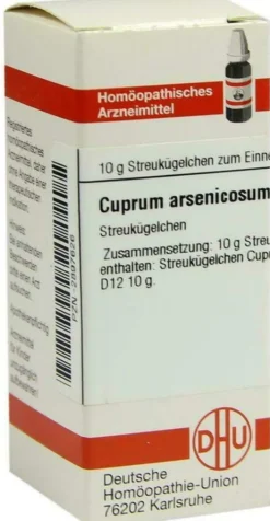 Dhu Cuprum Arsenicosum D12 Globuli
