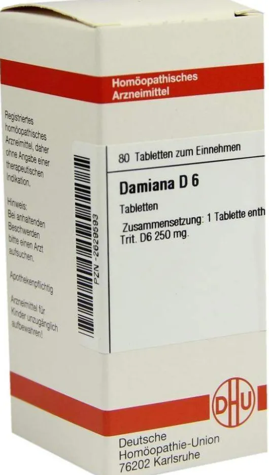 Dhu Damiana D6 80 Tabletten