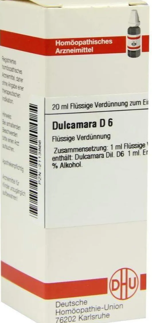 Dhu Dulcamara D6 Dilution