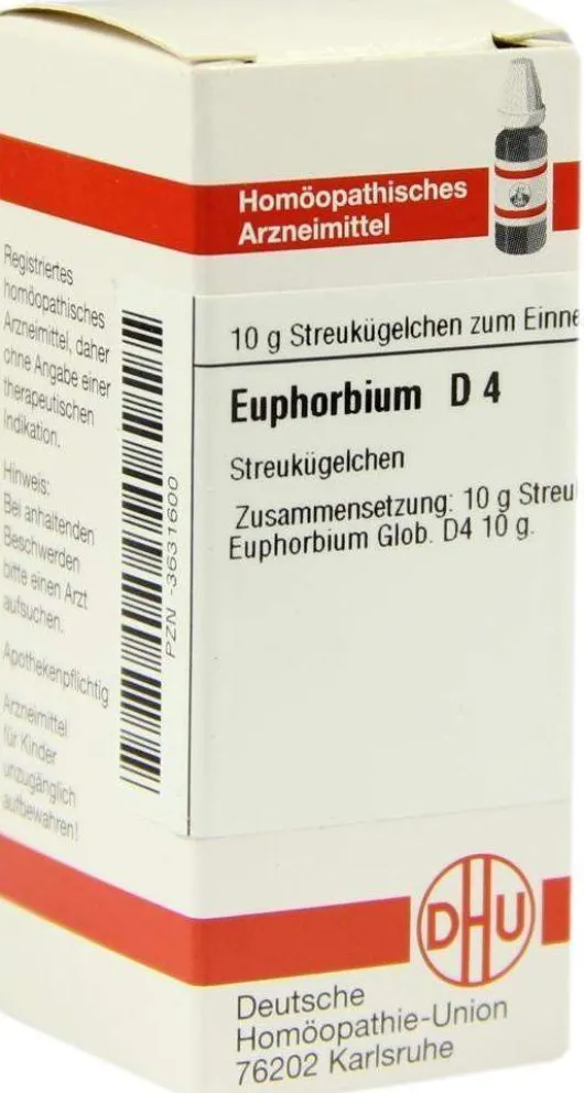 Dhu Euphorbium D4 Globuli