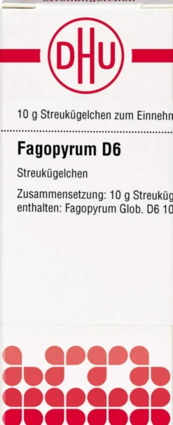 Dhu Fagopyrum D6 Globuli 10 G