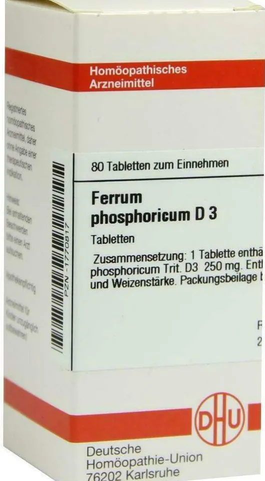Dhu Ferrum Phosphoricum D3 80 Tabletten