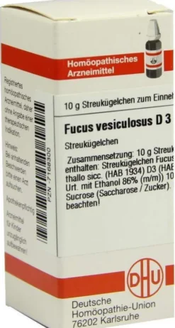 Dhu Fucus Vesiculosus D3 Globuli