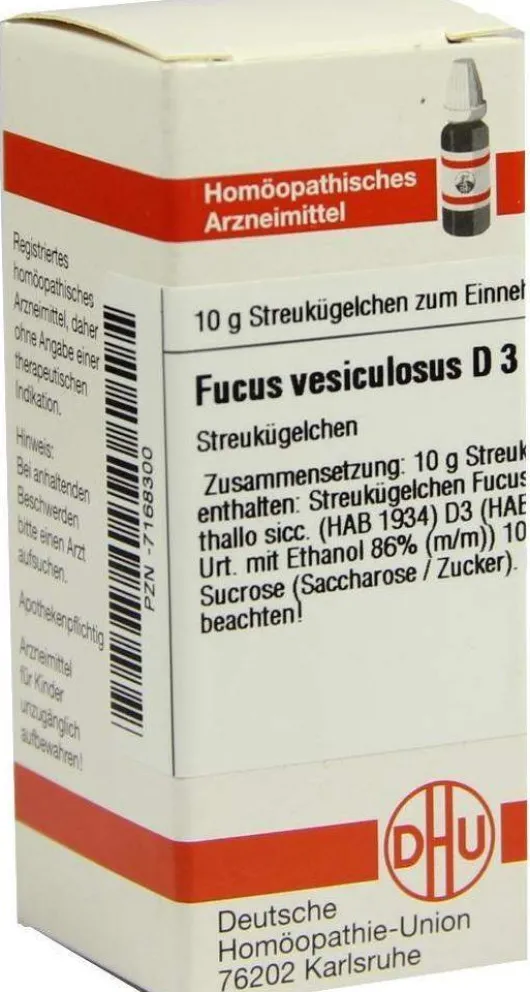 Dhu Fucus Vesiculosus D3 Globuli