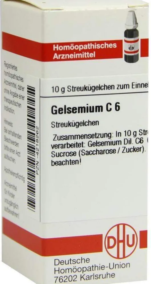 Dhu Gelsemium C6 Globuli
