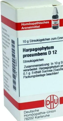 Dhu Harpagophytum Procumbens D12 10 G Globuli