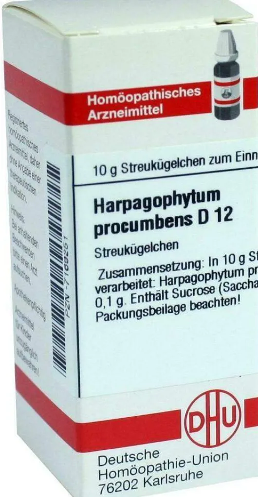 Dhu Harpagophytum Procumbens D12 10 G Globuli