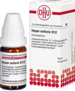 Dhu Hepar Sulfuris D12 10 G Globuli