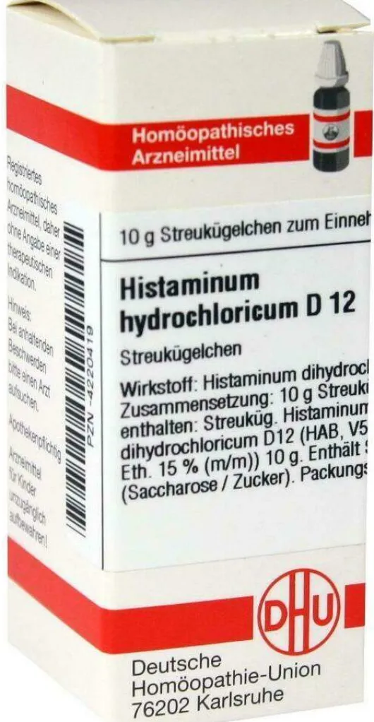 Dhu Histaminum Hydrochloricum D12 Globuli