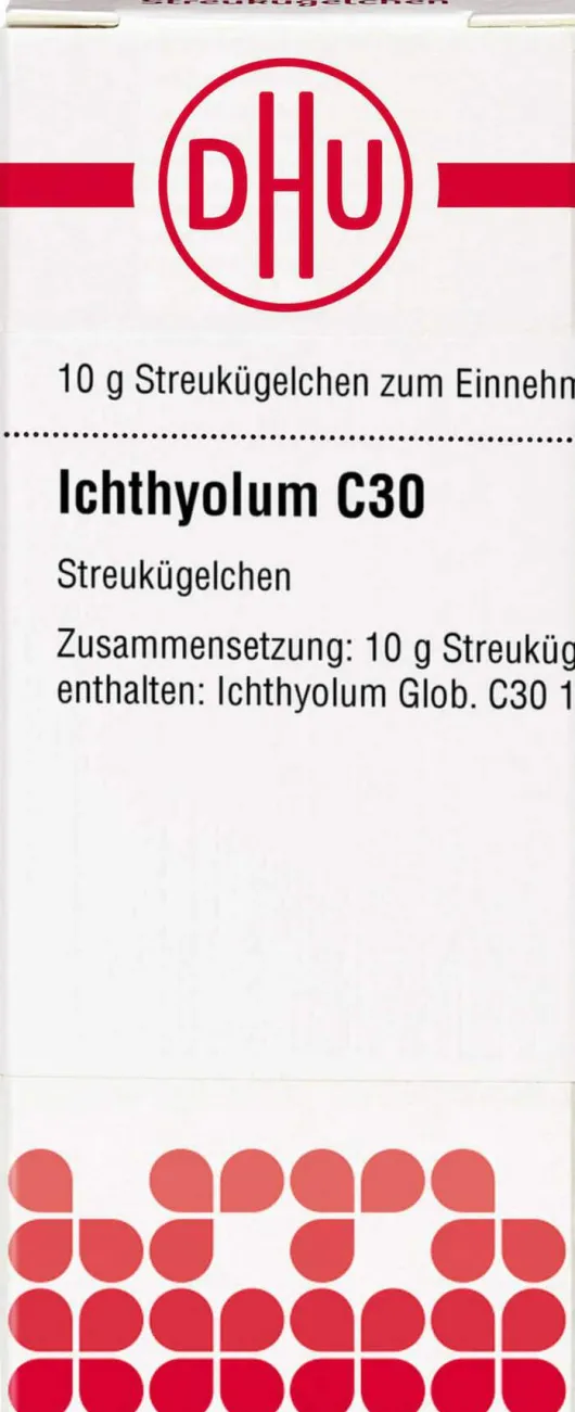 Dhu Ichthyolum C30 Globuli 10 G