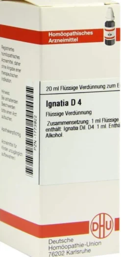 Dhu Ignatia D4 20 ml Dilution