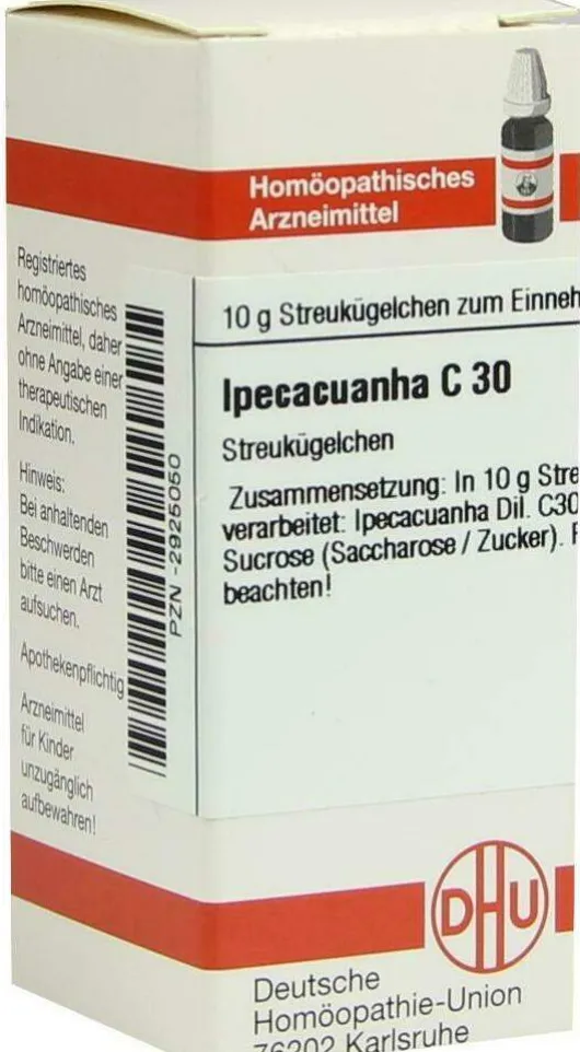 Dhu Ipecacuanha C30 10 G Globuli