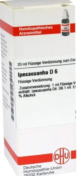 Dhu Ipecacuanha D6 Dilution