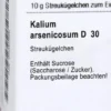 Dhu Kalium Arsenicosum D30 Globuli 10 G