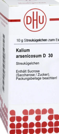Dhu Kalium Arsenicosum D30 Globuli 10 G