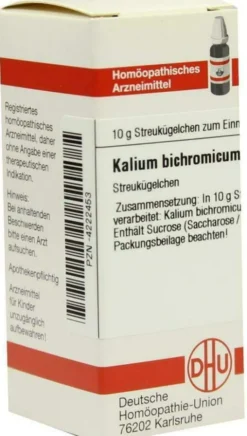 Dhu Kalium Bichromicum C6 Globuli
