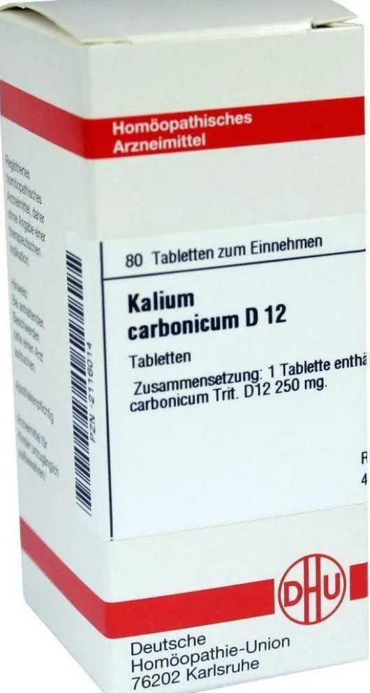 Dhu Kalium Carbonicum D12 80 Tabletten