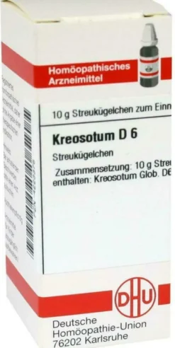 Dhu Kreosotum D6 Globuli