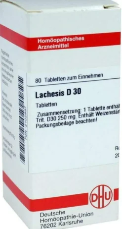 Dhu Lachesis D30 80 Tabletten