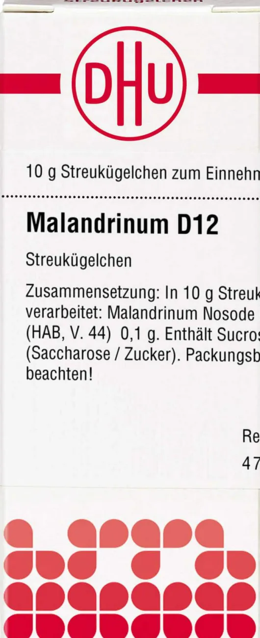 Dhu Malandrinum D12 Globuli 10 G
