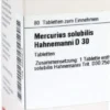 Dhu Mercurius Solubilis D30 Hahnemanni 80 Tabletten